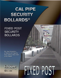 Fixed Bollard brochure authored by larry dunlap graphic design