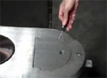 video demonstration of retractable bollard by larrry dunlap videographer
